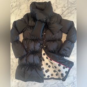 Kate Spade New York Black Down Puffer Coat - Size Women’s Medium